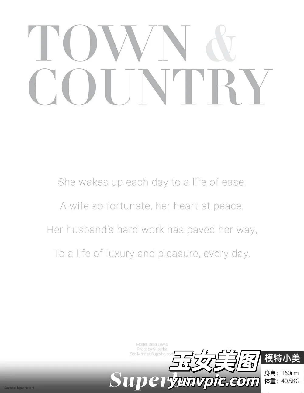 【Superbe Models】May 19, 2023 - Delia Lew